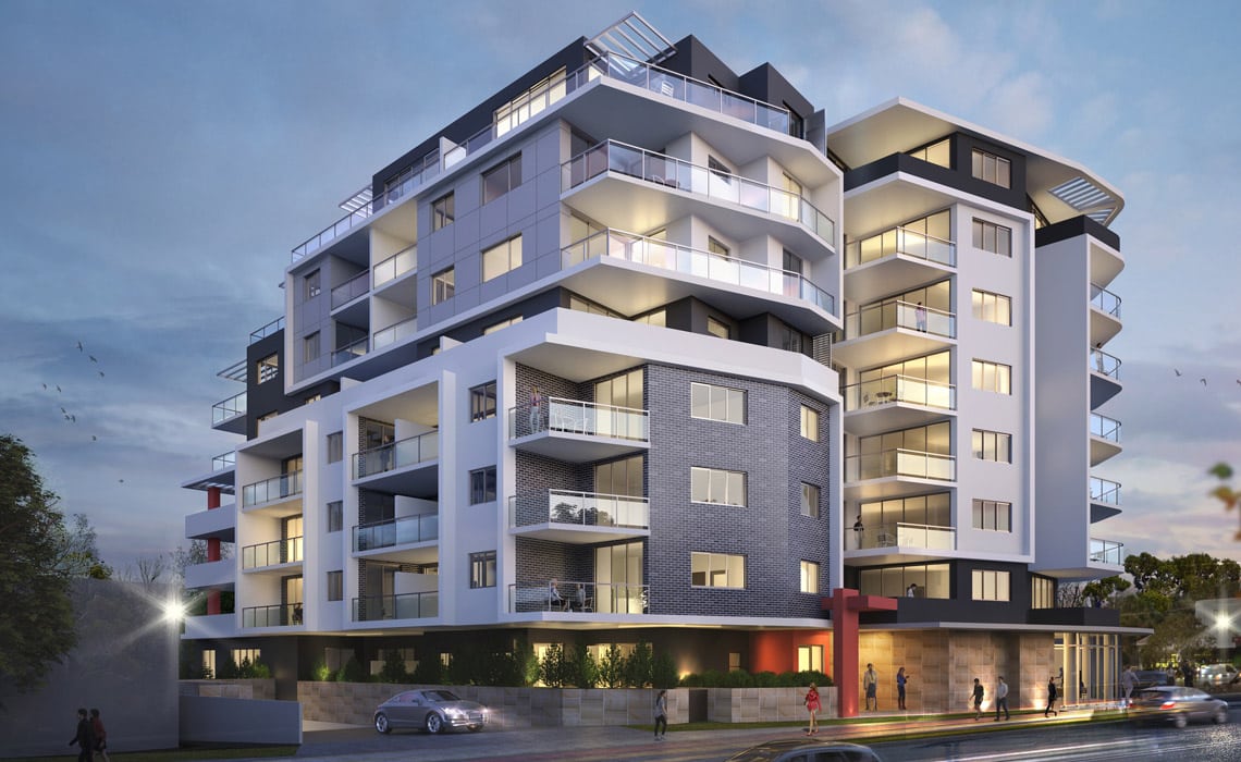 Exterior shot of our specialist disability accommodation in Strathfield, The Heights, NSW