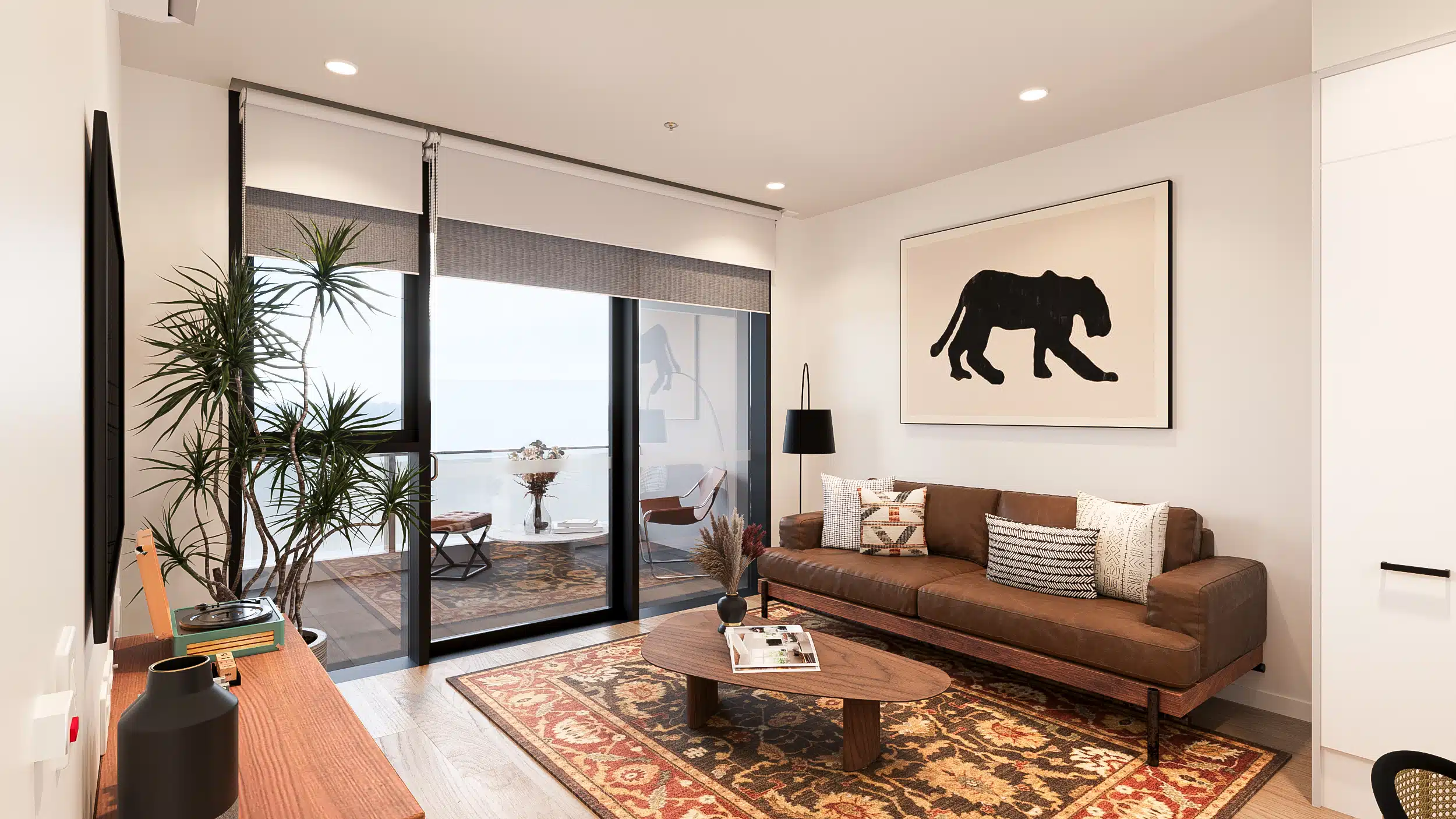 Clayton South - Living Room